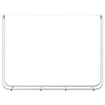 vidaXL Portant de bois de chauffage 200x25x150 cm acier galvanisé