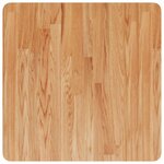 vidaXL Dessus de table carré Marron clair 60x60x4cm Bois chêne traité
