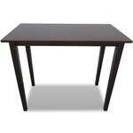 vidaXL Table de bar en bois Marron