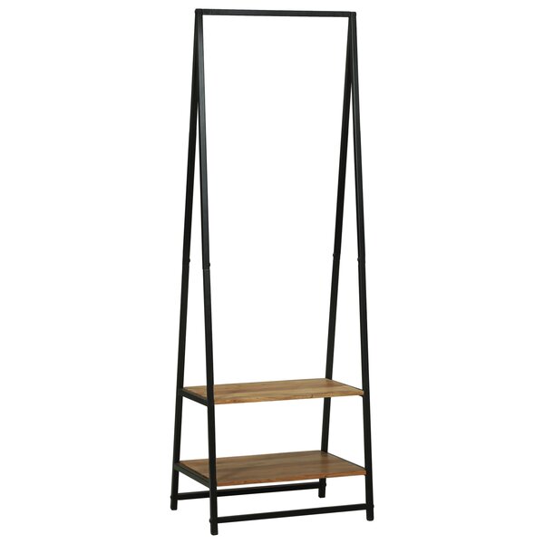 vidaXL Range-Vêtements 60x45x180 cm Bois d'Acacia