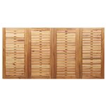 Ensemble de jardin 7 pièces vidaXL en bois d'acacia massif