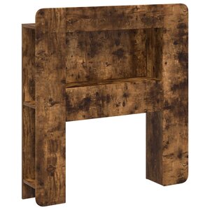 vidaXL Cabinet de Tête de Lit Chêne fumé Bois d’ingénierie