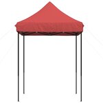 vidaXL Tente de fête 200 x 200 x 306 cm Bordeaux Tissu Oxford