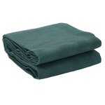 vidaXL Tapis de sol de camping vert 4x2 m