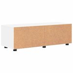 vidaXL Cabinet en Bois Blanc 100 5 x 39 x 30 cm Bois d'ingénierie