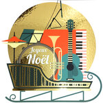 Carte Joyeux Noël avec Enveloppe Blanche 15x15cm