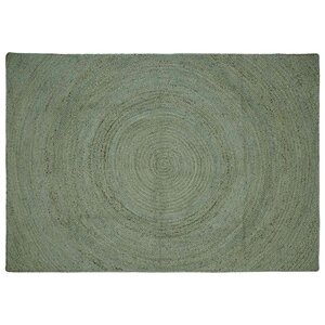 vidaXL Tapis de surface Vert olive 240 x 340 cm Jute