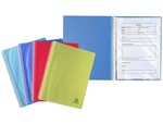 Porte vues reversible polypropylène rigide Linicolor® 60 vues A4 Aléatoire EXACOMPTA