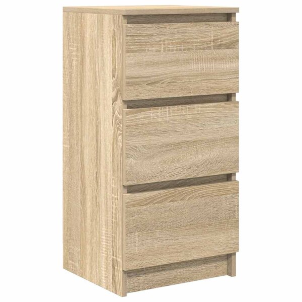 vidaXL Buffet chêne sonoma 37 5x35x76 cm bois d'ingénierie