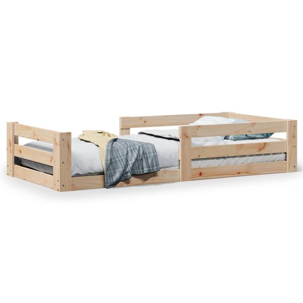vidaXL Cadre de lit sans matelas 80x200 cm bois massif de pin