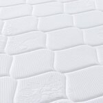 vidaXL Matelas à ressorts ensachés dureté moyenne 140x200 cm