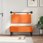 vidaXL Tête de lit suspendue Tissu en velours côtelé