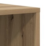vidaXL Ensemble meuble TV 2 Pièces Chêne artisanal Bois d'ingénierie