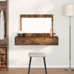 vidaXL Table de Toilette Marron 100 x 40 x 70 cm Bois d'ingénierie