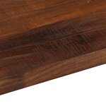 vidaXL Dessus de table 80x50x2 5 cm rectangulaire bois massif récupéré