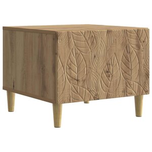 vidaXL Table basse Chêne artisanal 50 x 49 x 40 cm Bois d'ingénierie