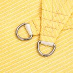 vidaXL Voile d'ombrage 160 g/m² Beige 4x4 m PEHD
