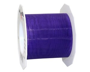 Organza sheer 25-m-rouleau 72 mm violet
