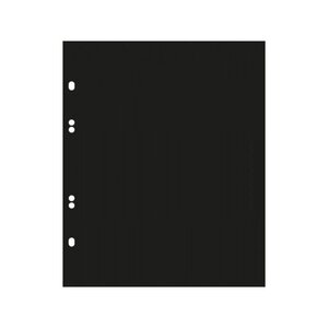 Intercalaires noir pour feuilles transparentes Multi collect Lindner.