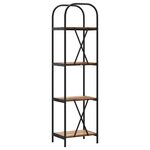 vidaXL Étagère Bois ancien 40 x 30 x 146 cm Bois d'ingénierie