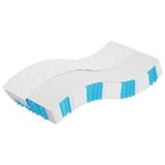 vidaXL Matelas à ressorts ensachés dureté moyenne 70x200 cm