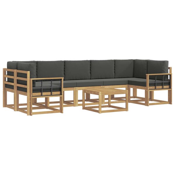 vidaXL Ensemble de canapés d'extérieur 6 pc