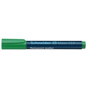 Marqueur permanent maxx 133 pointe biseau 1-4 mm vert schneider