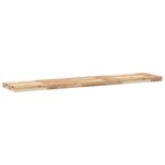 vidaXL Étagères flottantes 3 Pièces 120x30x4 cm acacia massif non traité
