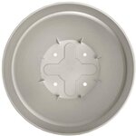 Pot de fleurs Rond VIBIA - Plastique Réservoir - Ø 35 - Blanc