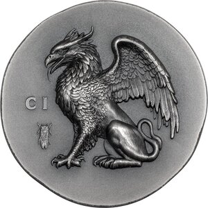 Pièce de monnaie en Argent 5 Dollars g 31.1 (1 oz) Millésime 2024 Numismatic Icons GRYPHON (PRÉCOMMANDE)