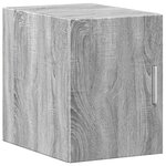 vidaXL Armoire murale sonoma gris 30x42 5x40 cm bois d'ingénierie