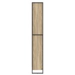 vidaXL Bibliothèque 2 Pièces Sonoma 80 x 30 x 155 cm Bois d'ingénierie