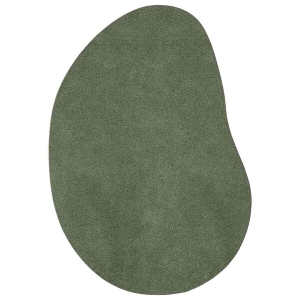 vidaXL Tapis Vert forêt 140 x 200 cm Polyester