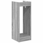 vidaXL Support de Plante 2 pièces Sonoma gris 30 x 30 x 80 cm