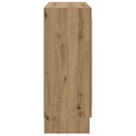 vidaXL Bibliothèque chêne artisanal 82 5x30 5x80 cm bois d'ingénierie
