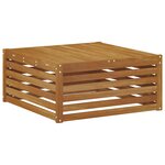 vidaXL Ensemble de canapés d'extérieur 5 pc Naturel et Beige