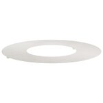 vidaXL Anneau d'arbre plat Argent Ø30 / 60 cm Acier inoxydable
