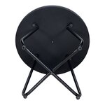 Ensemble de bistrot avec table basse et 2 chaises vert noir 03_0009407