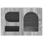 vidaXL Meuble TV Gris Sonoma 60 x 35 x 40 cm Bois d'ingénierie