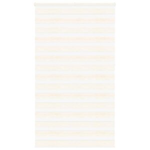 vidaXL Store zèbre beige marbré largeur du tissu 130 9 cm polyester