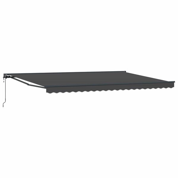 vidaXL Cadre d'auvent Anthracite 500 × 300 cm