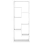 vidaXL Étagère murale Blanc 36x16x90 cm Bois d'ingénierie