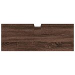 vidaXL Armoire lavabo de salle de bain chêne marron 80x30x60 cm