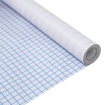 vidaXL Film pour fenêtre dépoli design à rayures 45x500 cm PVC