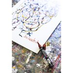 Marqueur peinture 4ARTIST pointe ogive 2 mm JAUNE PÉBÉO