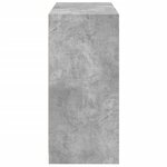 vidaXL Garde-robe gris béton 77x48x102 cm bois d'ingénierie