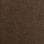 vidaXL Fauteuil de massage Marron foncé Tissu