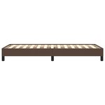 vidaXL Cadre de lit sans matelas marron 80x200 cm similicuir