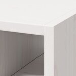 vidaXL Étagère à vin 2 Pièces Blanc 56 x 25 x 56 cm Pin massif