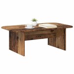 vidaXL Table basse Bois ancien 93 x 53 x 33 cm Bois d'ingénierie